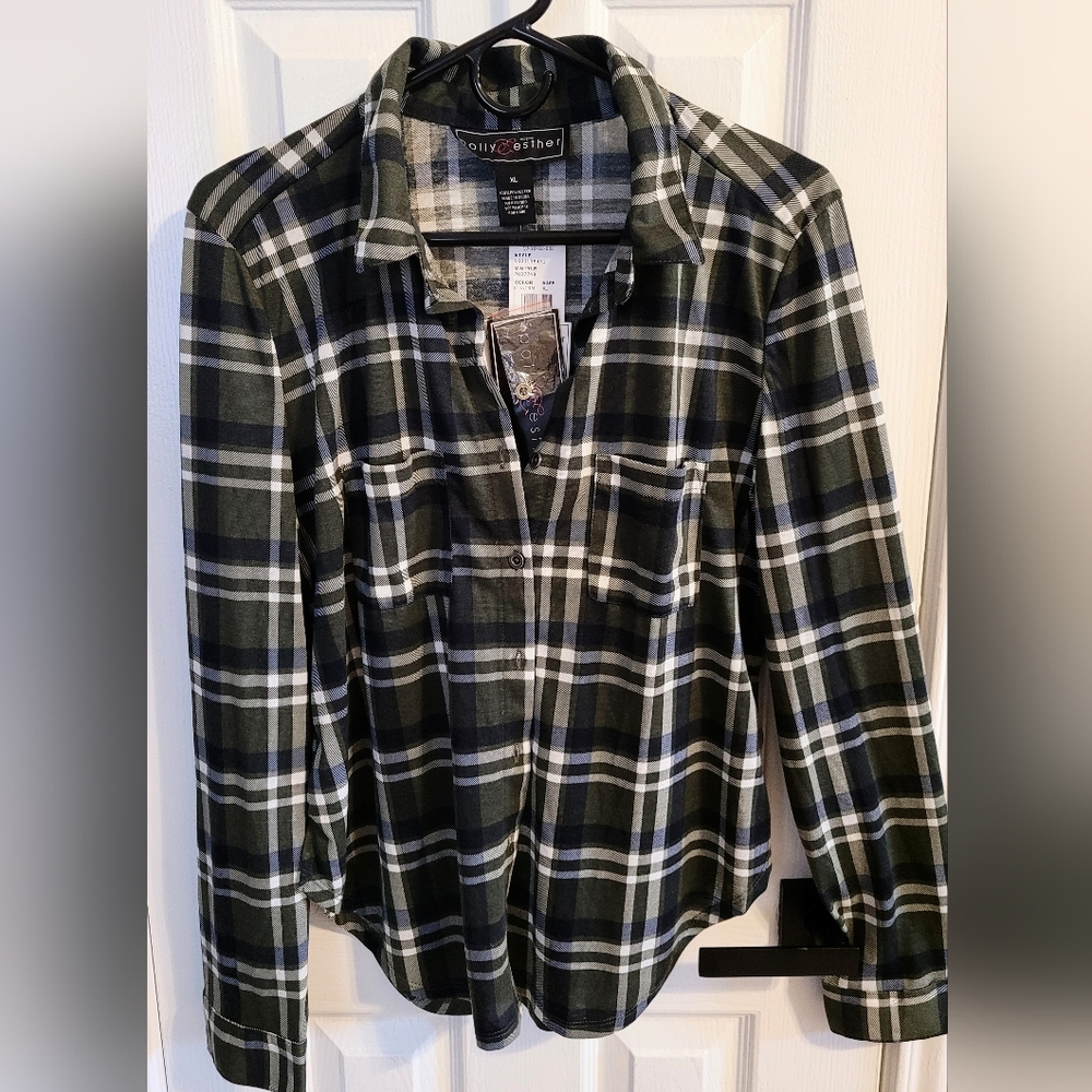 Plaid Button Down